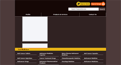 Desktop Screenshot of anticancermedicine.com